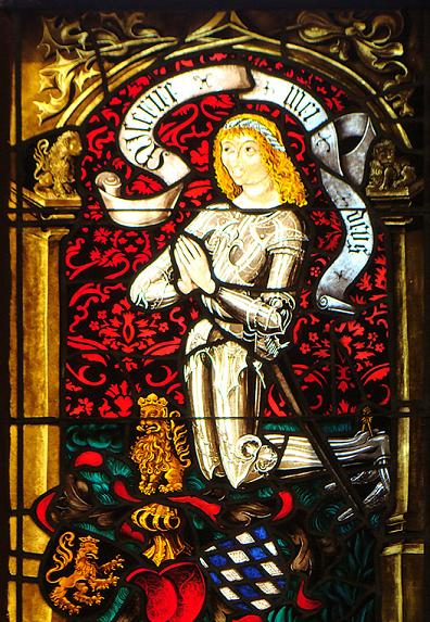 Philippe Ier du Palatinat - vitrail de l'glise vanglique de Neckarsteinach